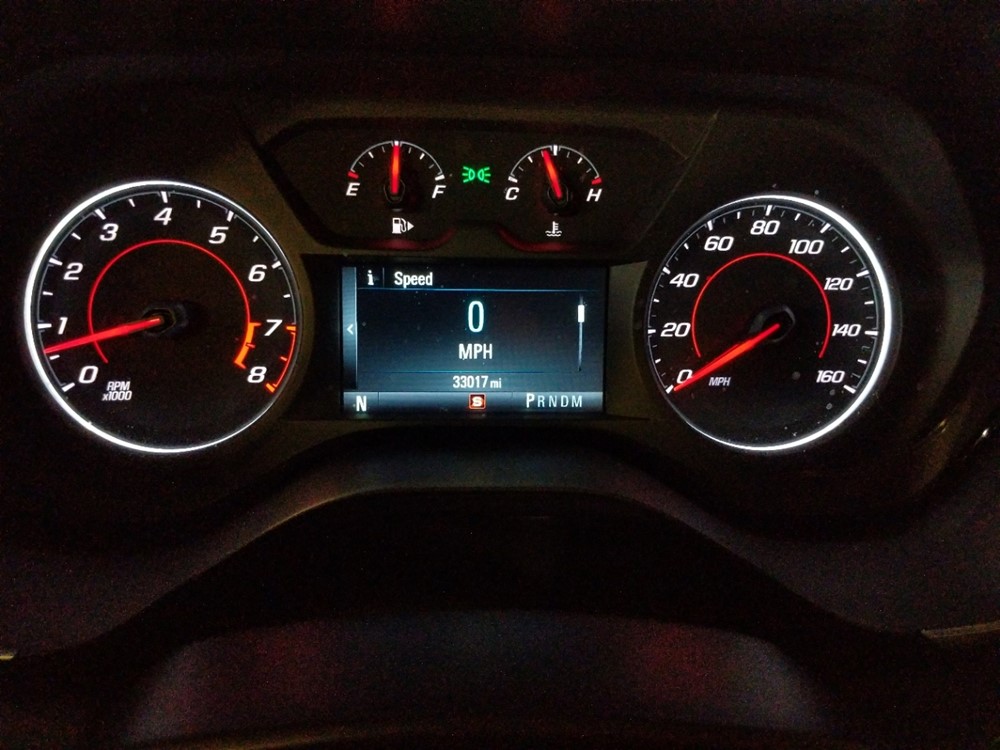 2016 Chevrolet Camaro - Odometer Close Up