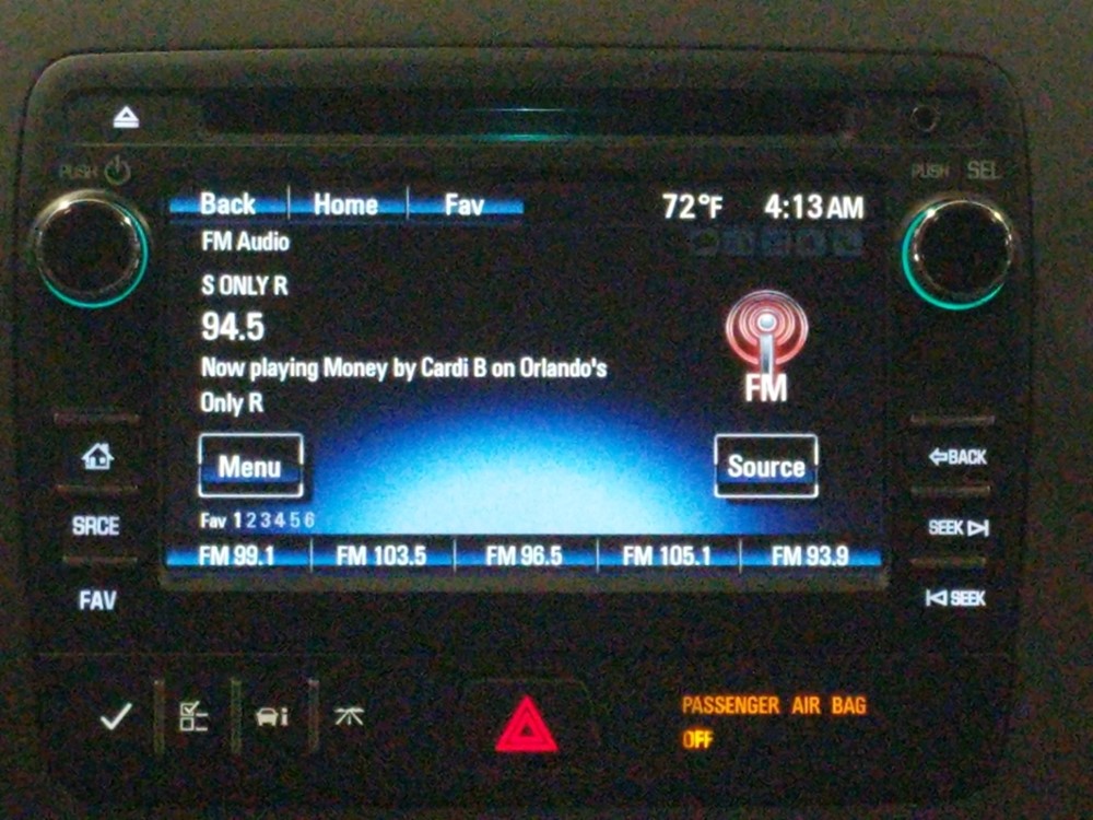 2013 Chevrolet Traverse - Stereo Package