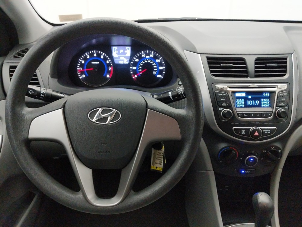 2017 Hyundai Accent - Driver Dash