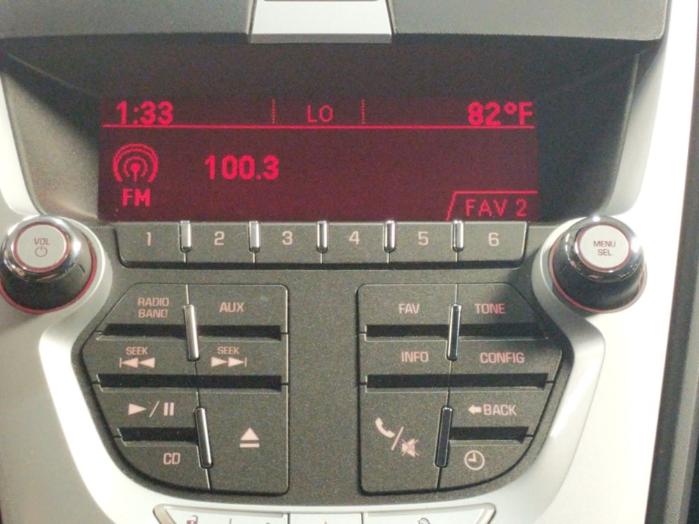 2011 GMC Terrain - Stereo Package