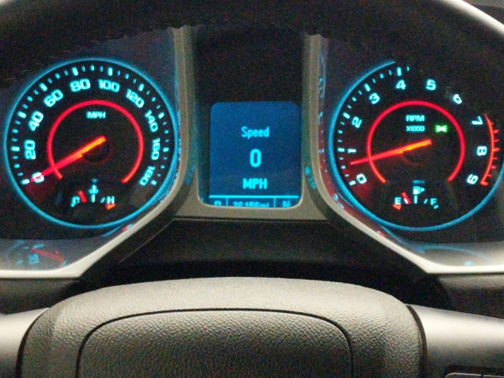 2015 Chevrolet Camaro - Odometer Close Up