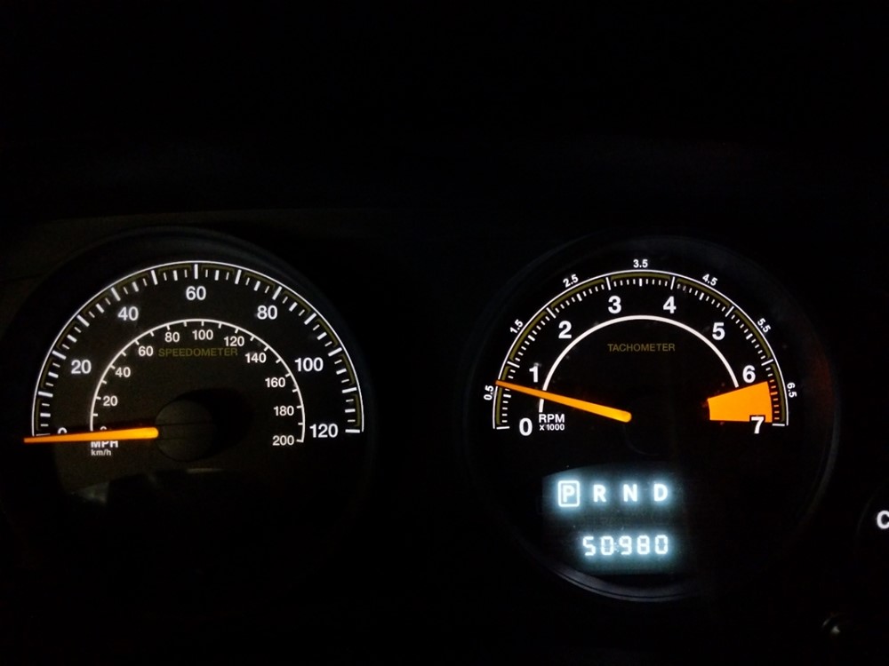 2015 Jeep Patriot - Odometer Close Up