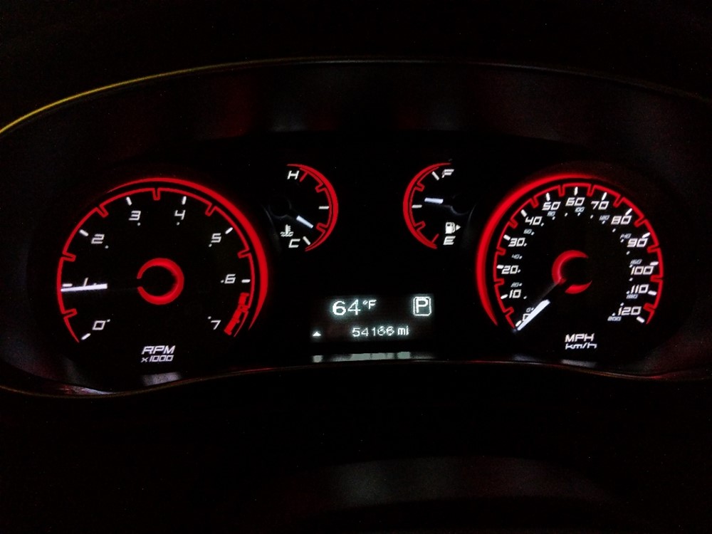 2014 Dodge Dart - Odometer Close Up