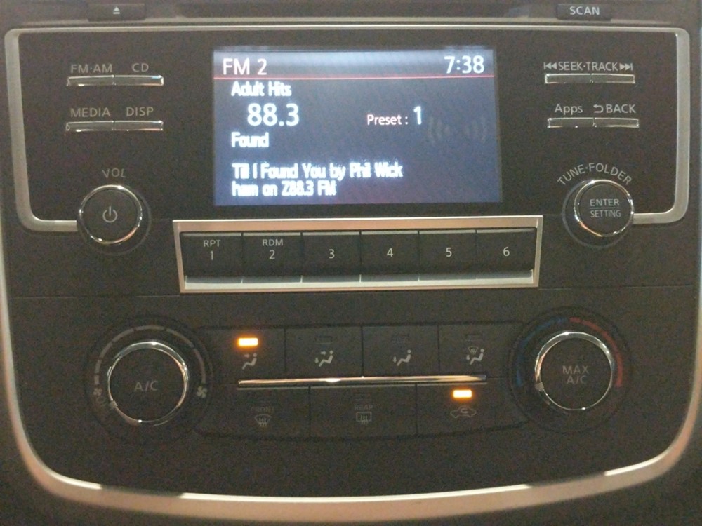 2016 Nissan Altima - Stereo Package