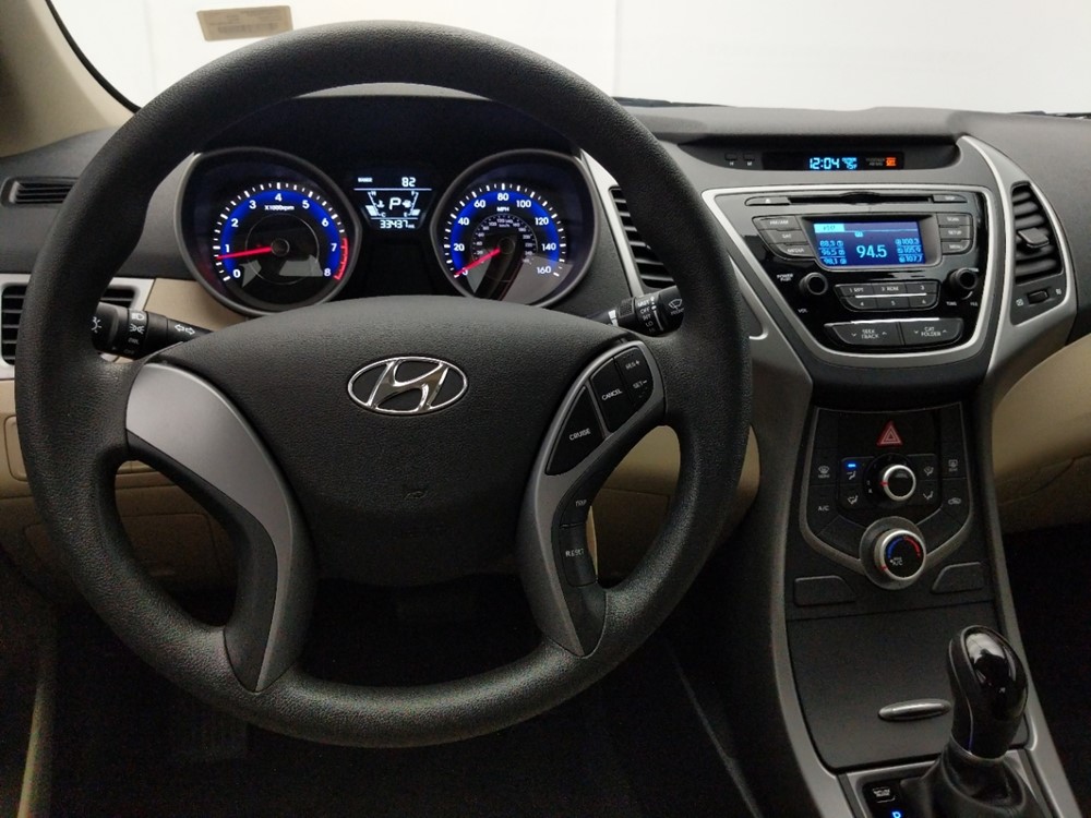 2016 Hyundai Elantra - Driver Dash