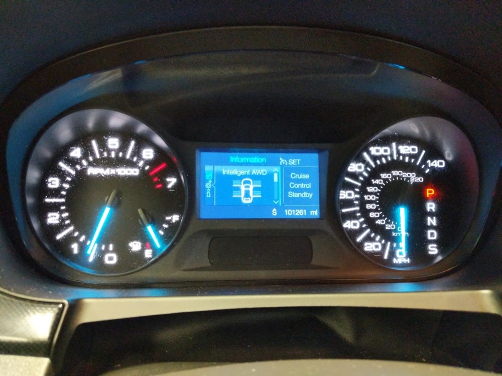 2013 Ford Edge - Odometer Close Up