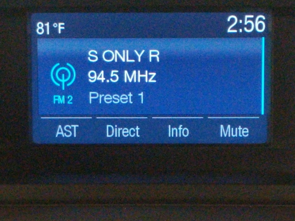2015 Ford Escape - Stereo Package