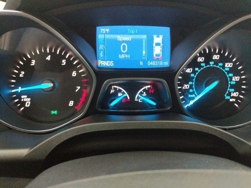 2015 Ford Escape - Odometer Close Up
