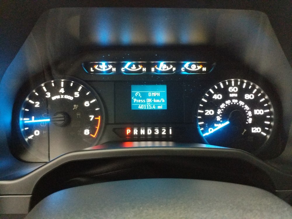 2015 Ford F-150 - Odometer Close Up