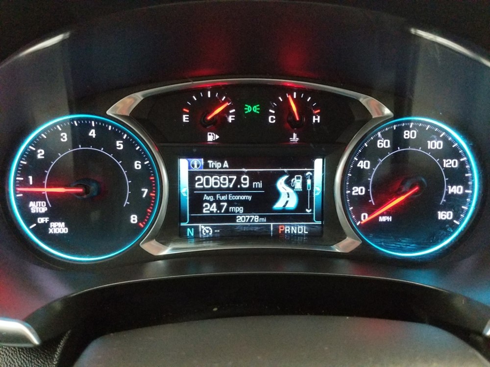 2016 Chevrolet Malibu - Odometer Close Up