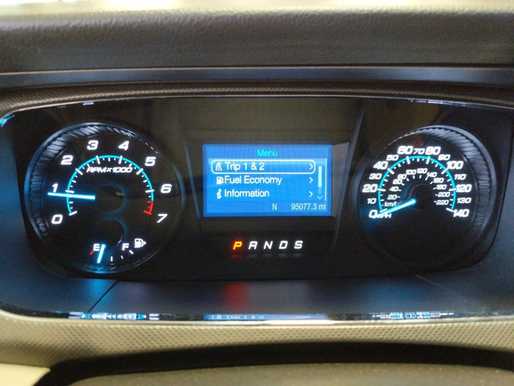 2016 Ford Taurus - Odometer Close Up