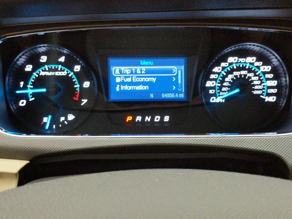 2015 Ford Taurus - Odometer Close Up