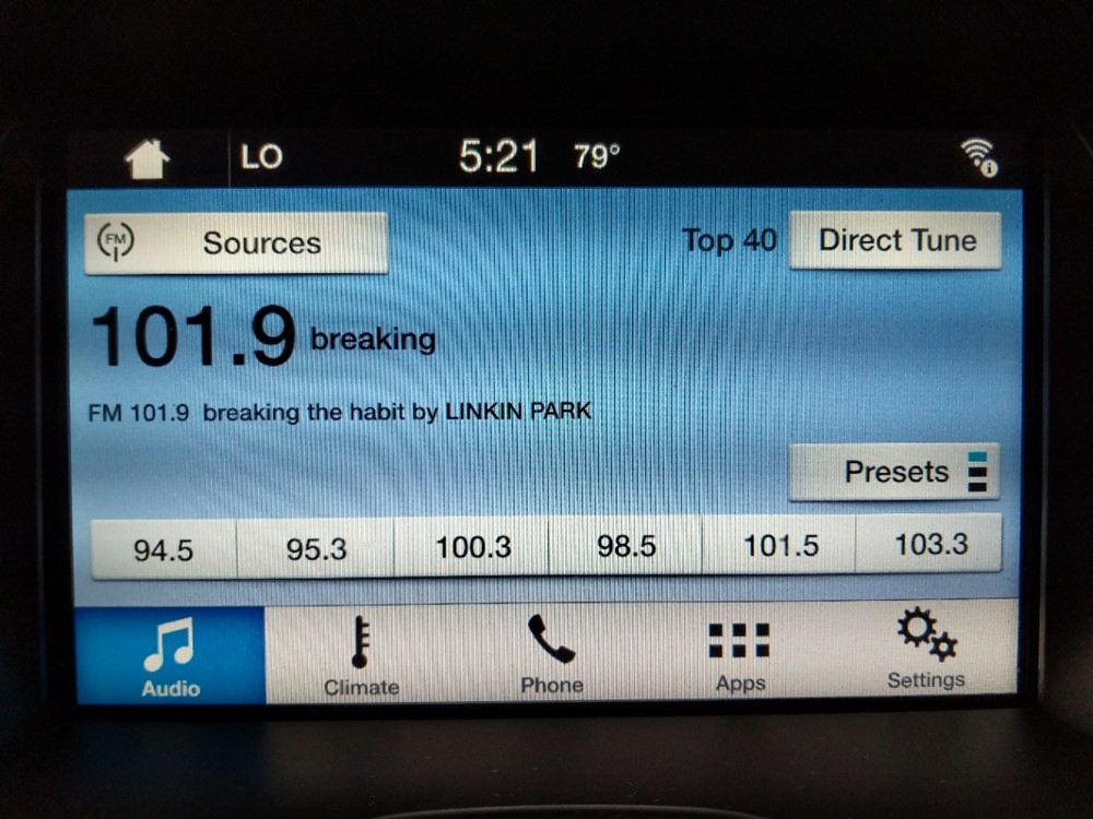 2016 Ford Escape - Stereo Package