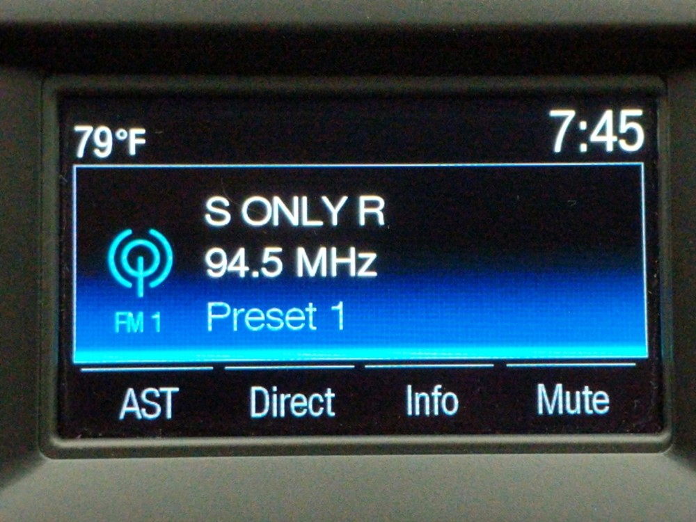 2016 Ford Fusion - Stereo Package