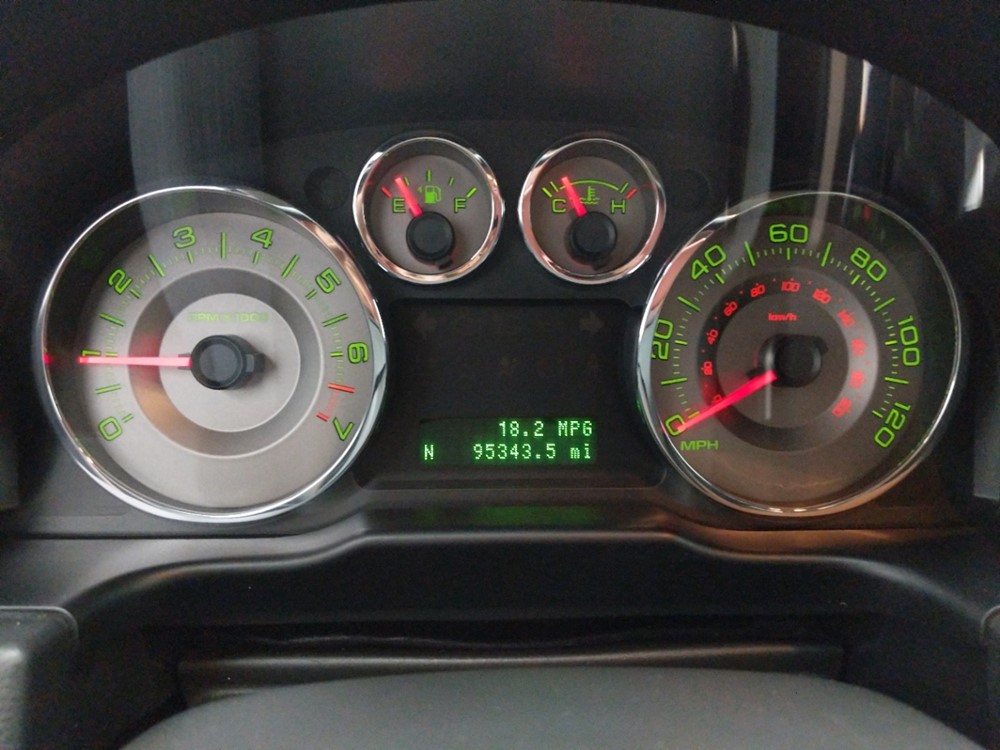 2010 Ford Edge - Odometer Close Up