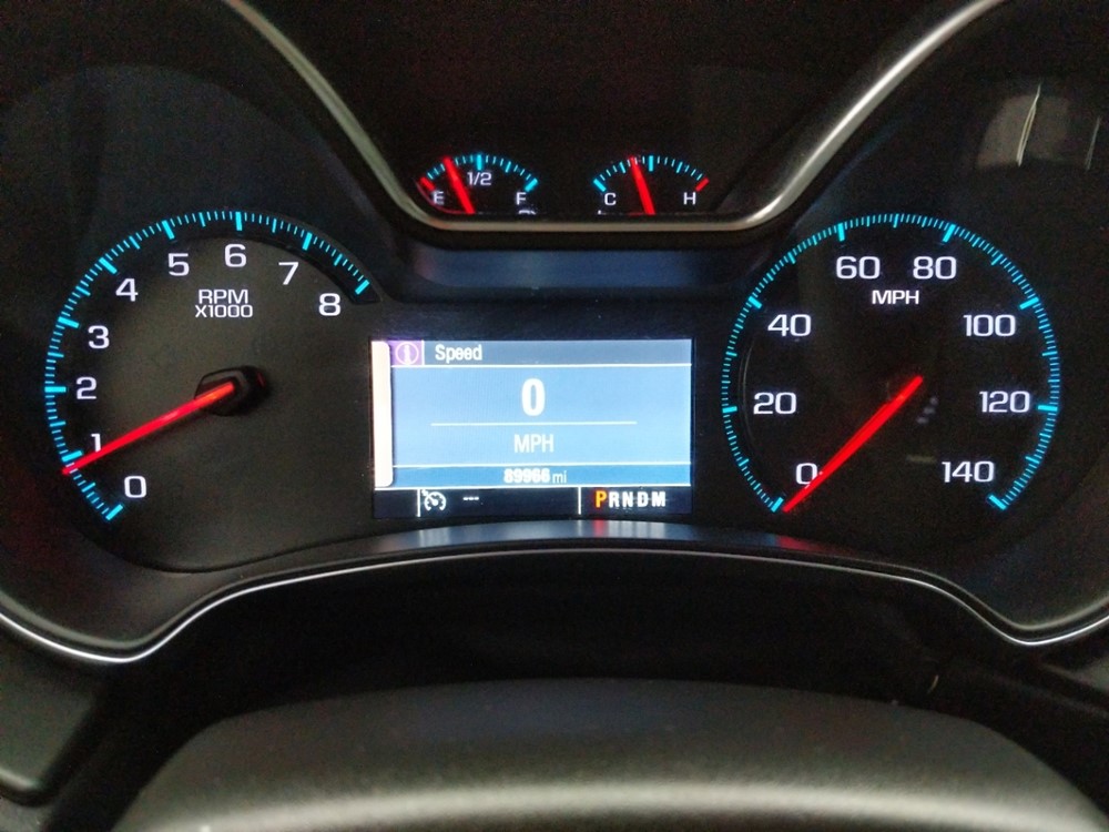2014 Chevrolet Impala - Odometer Close Up