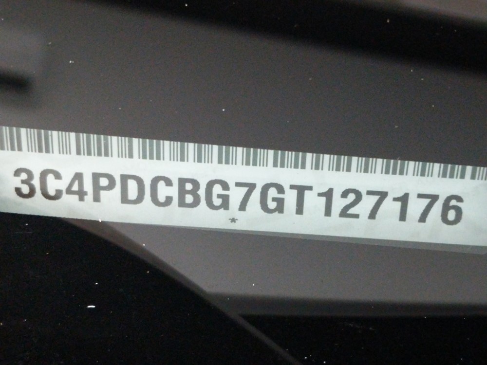 2016 Dodge Journey - VIN Plate