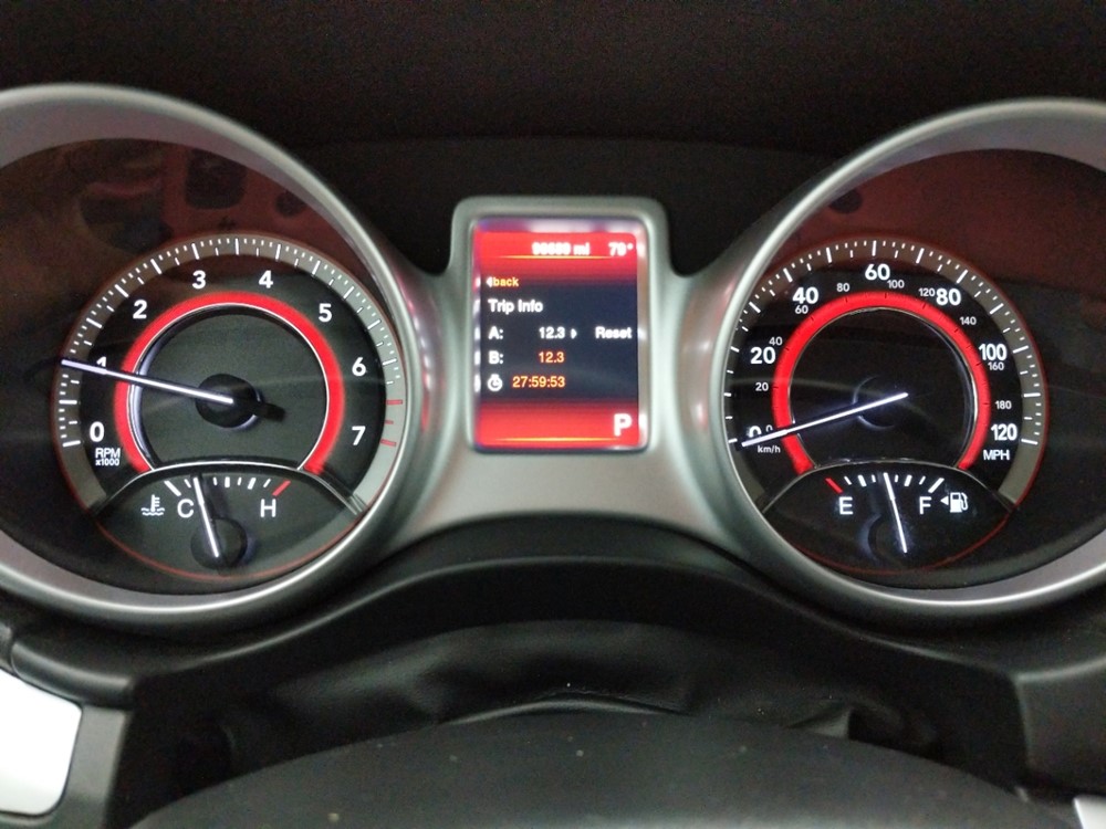 2016 Dodge Journey - Odometer Close Up