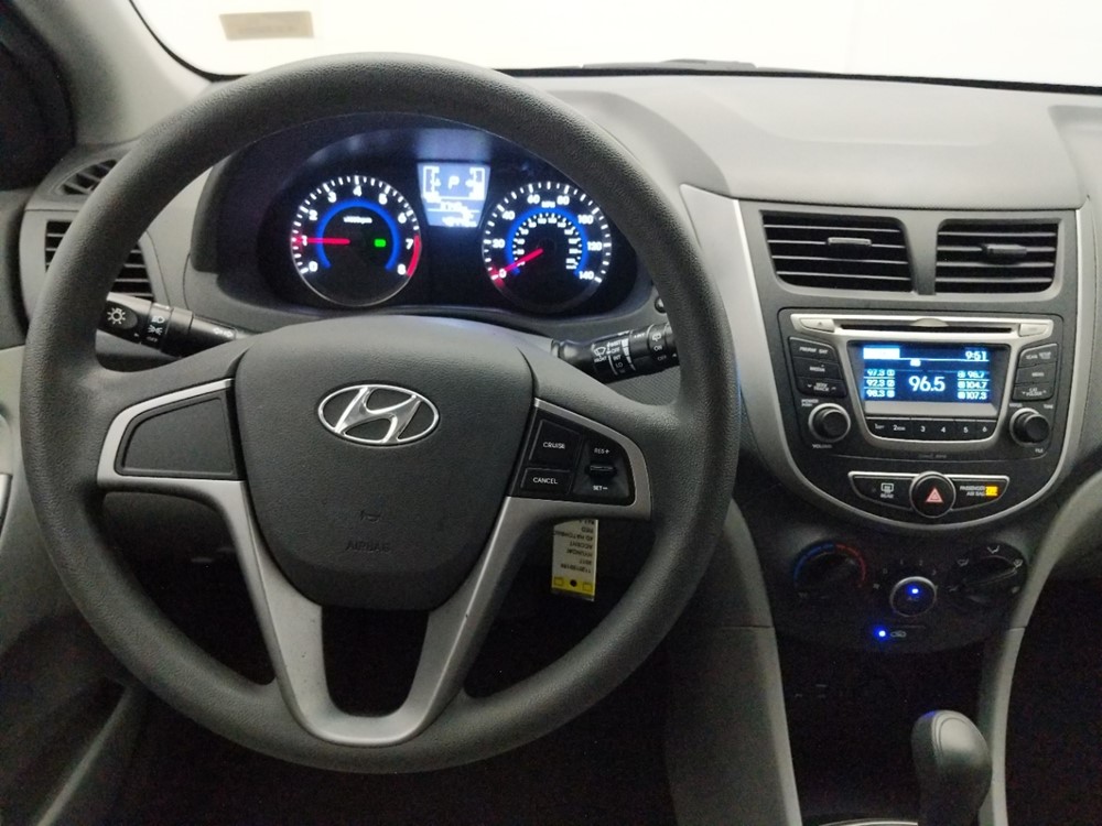2017 Hyundai Accent - Driver Dash