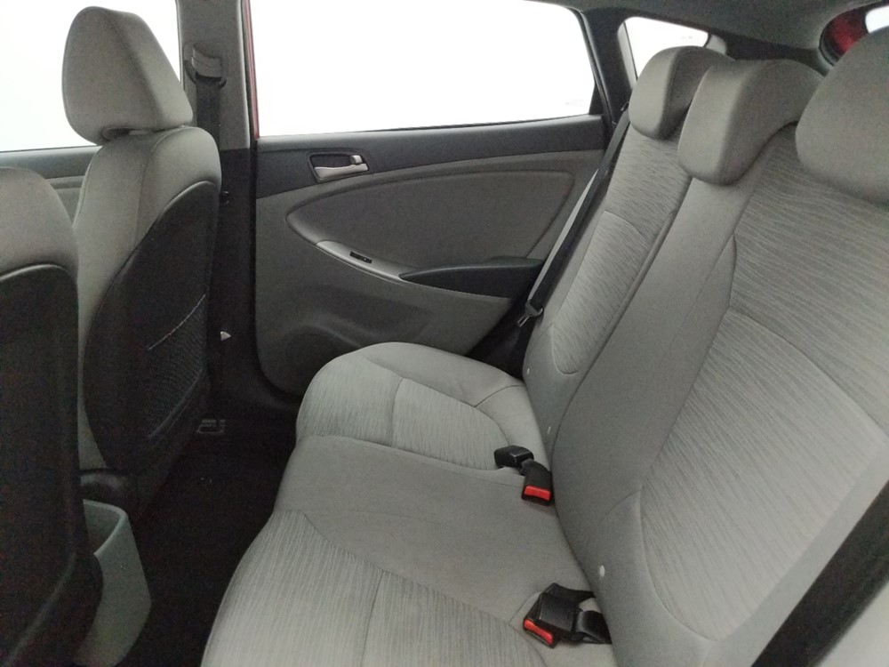 2017 Hyundai Accent - Driver Rear Seat