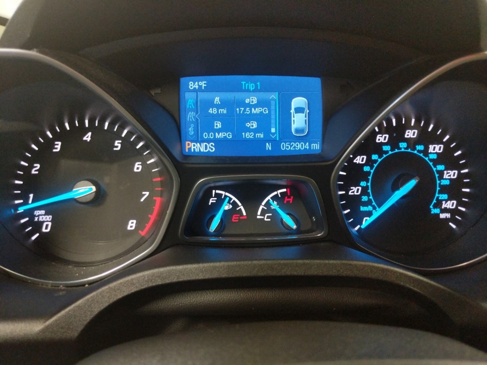 2015 Ford Escape - Odometer Close Up