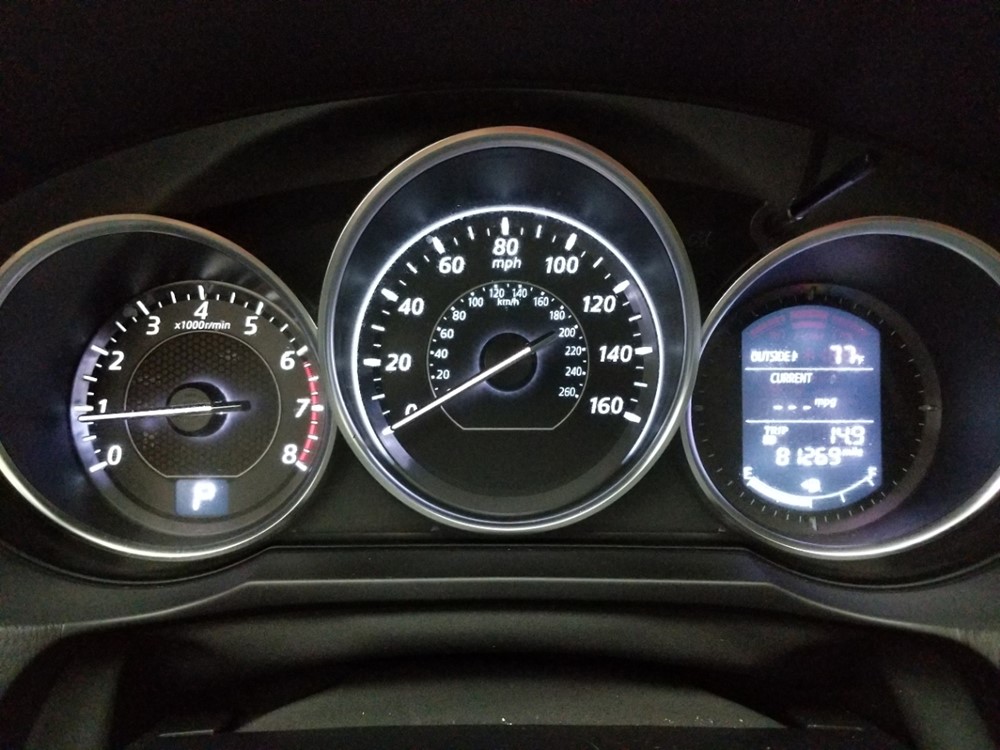 2014 Mazda Mazda6 - Odometer Close Up