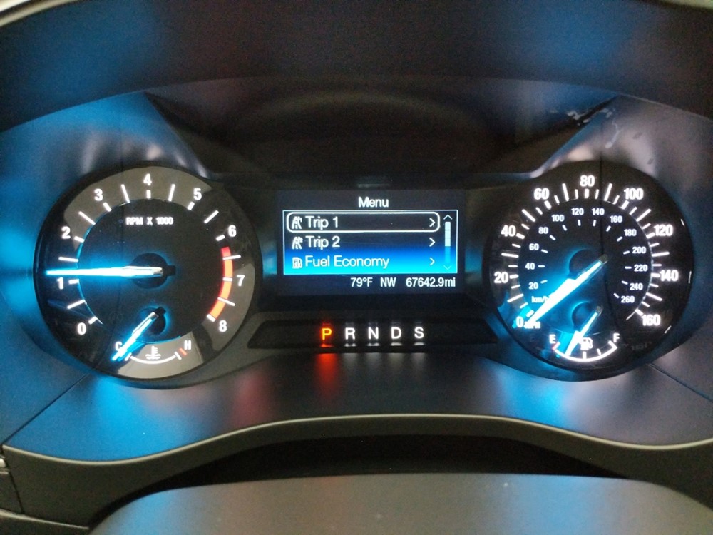 2016 Ford Fusion - Odometer Close Up