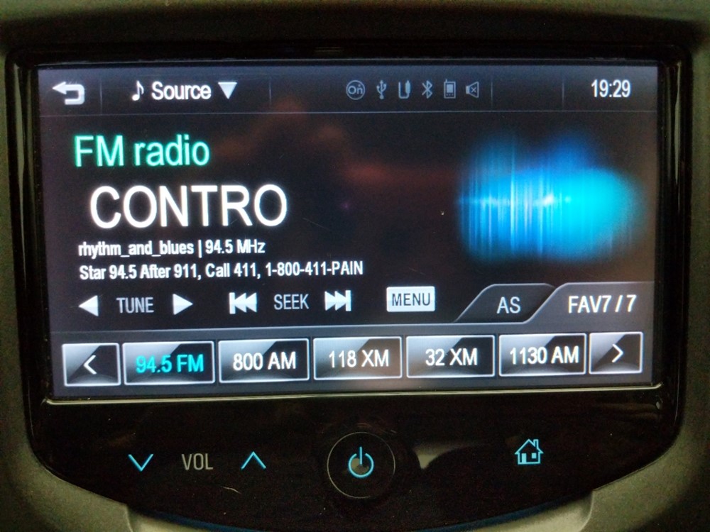 2016 Chevrolet Sonic - Stereo Package