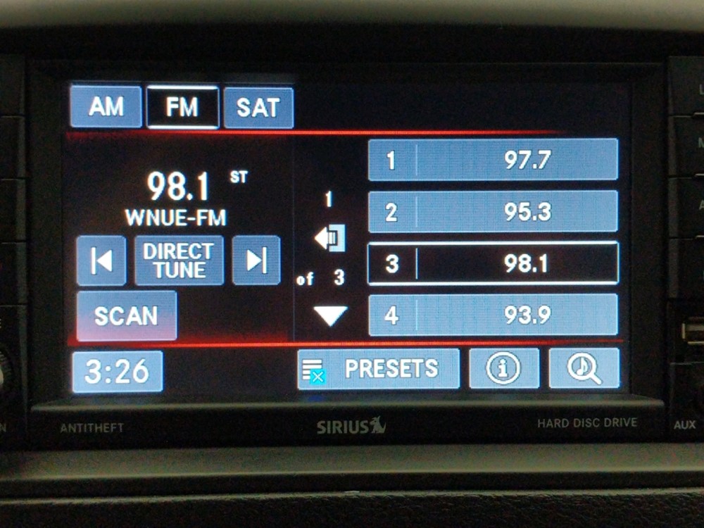 2017 Dodge Grand Caravan - Stereo Package