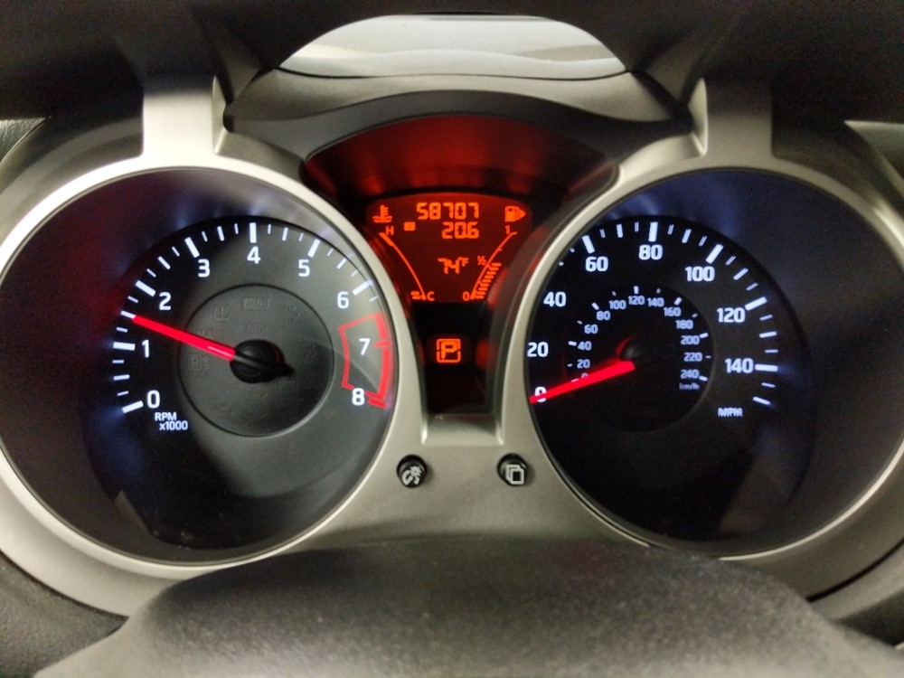2012 Nissan JUKE - Odometer Close Up
