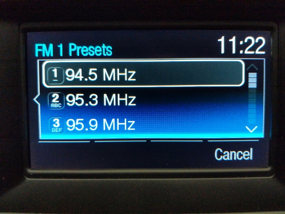 2014 Ford Fusion - Stereo Package