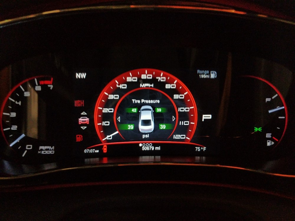 2014 Dodge Dart - Odometer Close Up