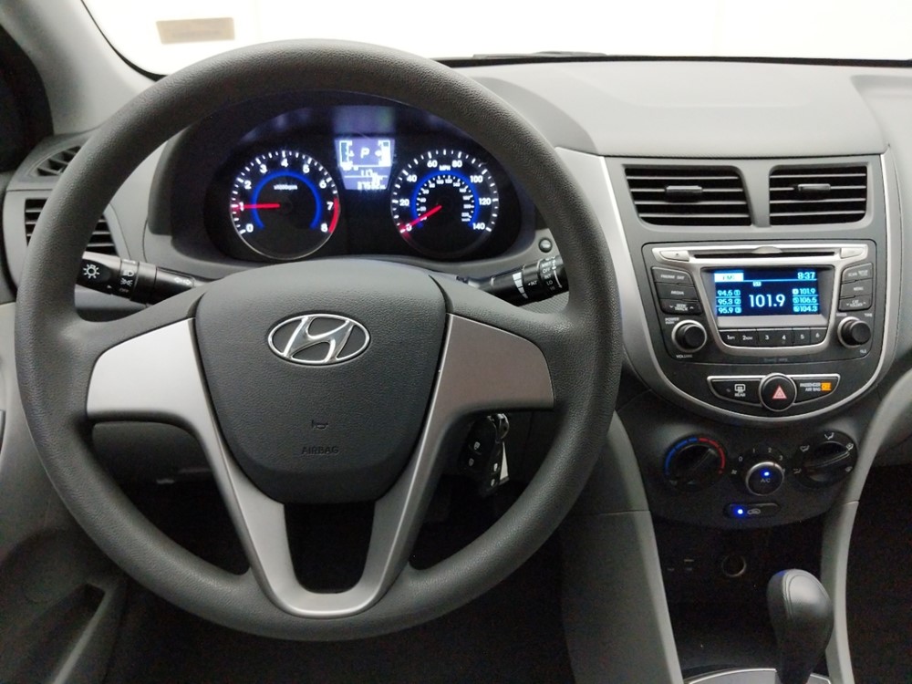 2017 Hyundai Accent - Driver Dash