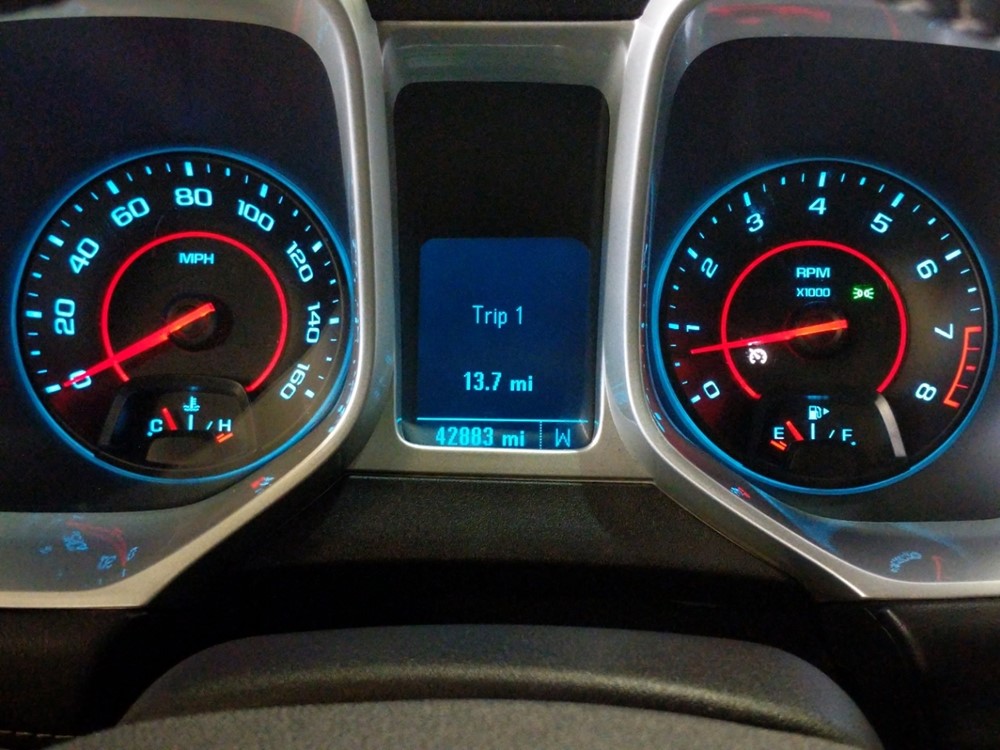 2014 Chevrolet Camaro - Odometer Close Up