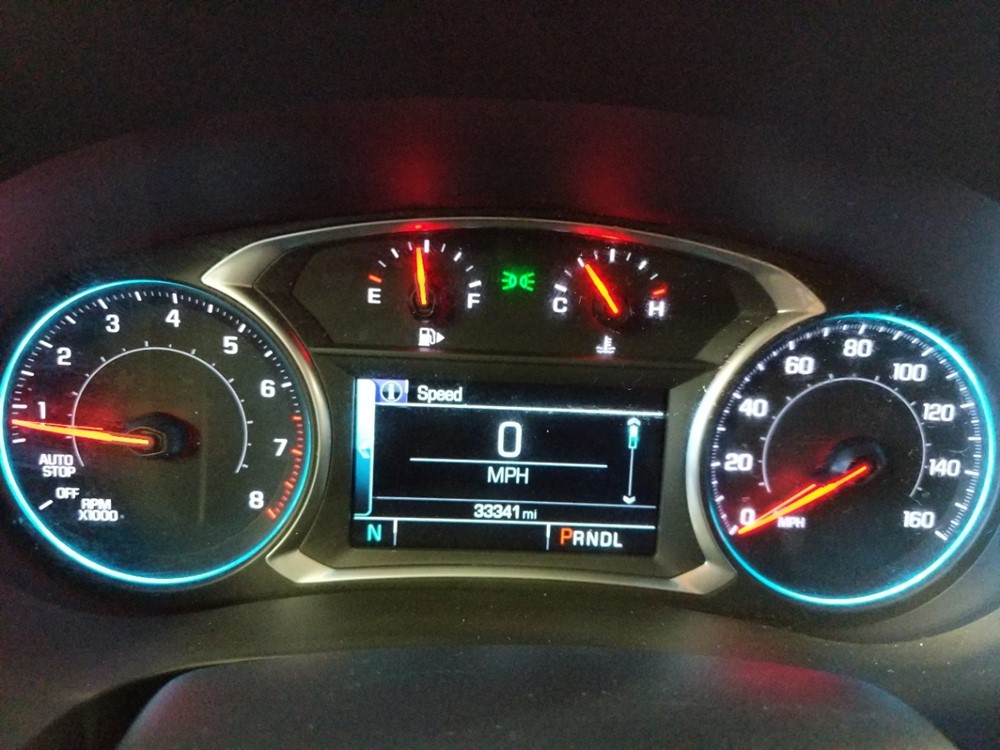 2017 Chevrolet Malibu - Odometer Close Up
