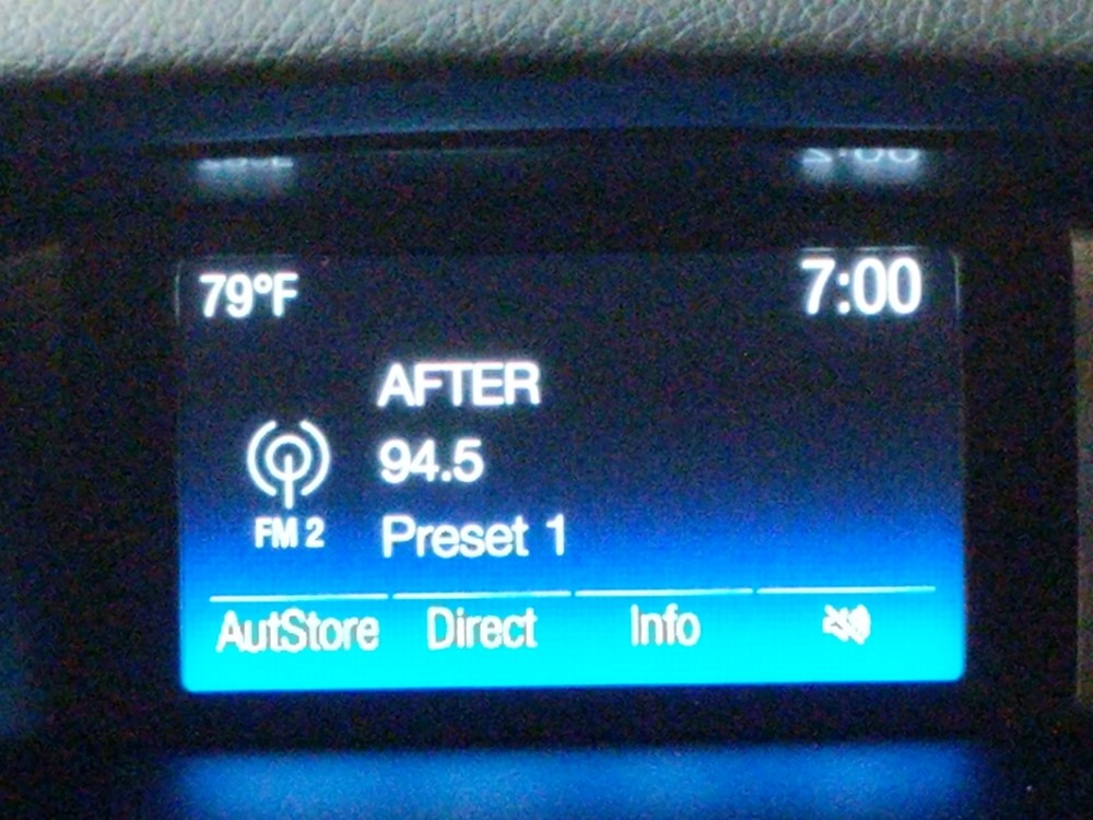 2018 Ford Focus - Stereo Package