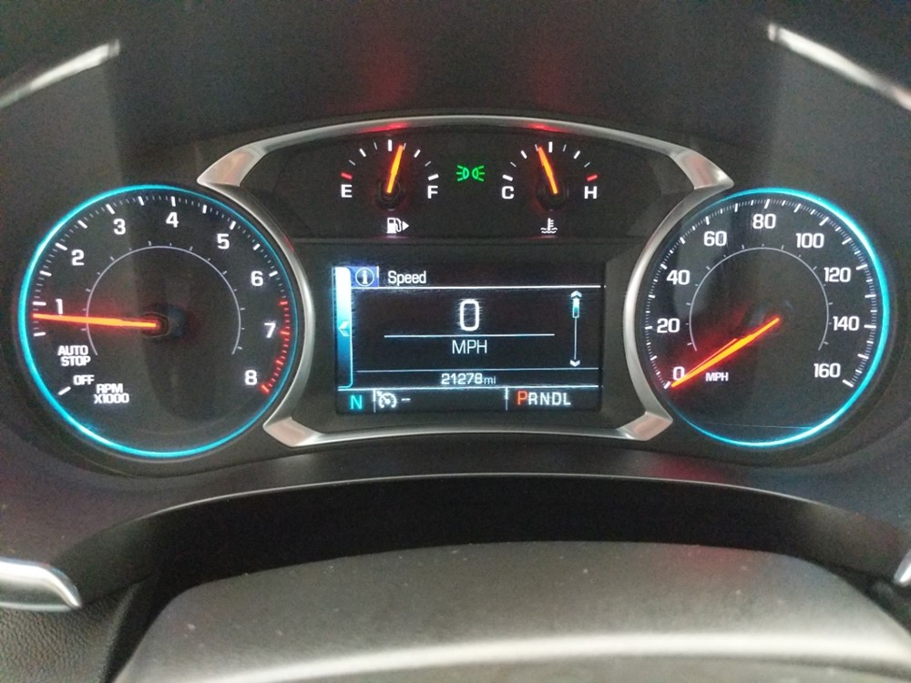 2018 Chevrolet Malibu - Odometer Close Up