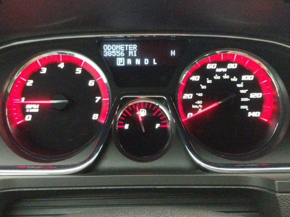 2016 GMC Acadia - Odometer Close Up