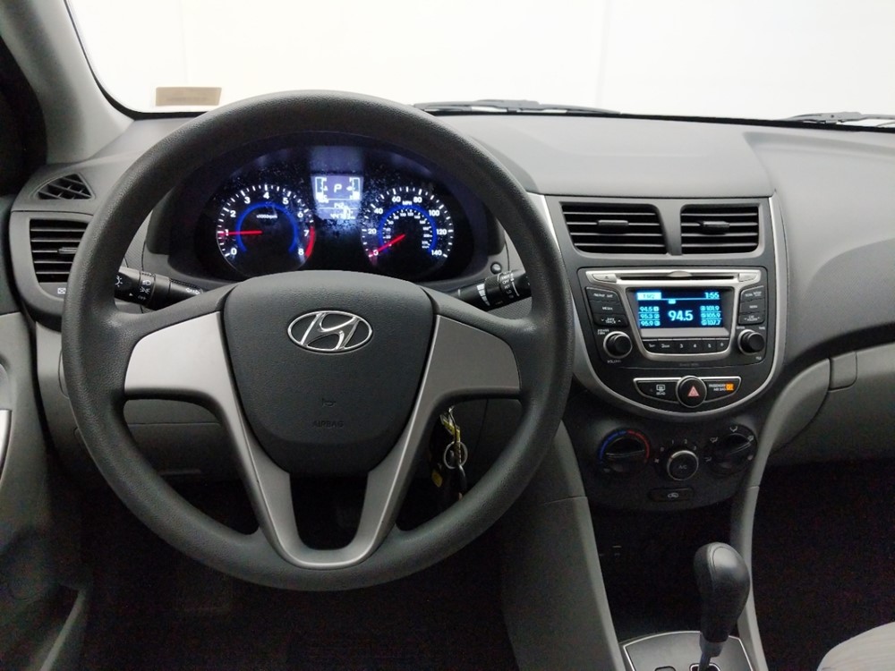 2017 Hyundai Accent - Driver Dash