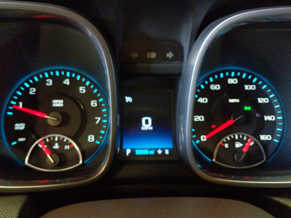 2016 Chevrolet Malibu - Odometer Close Up