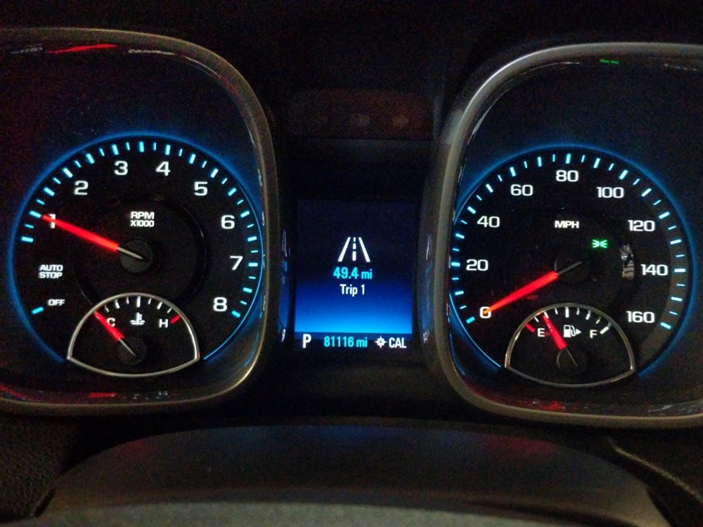 2014 Chevrolet Malibu - Odometer Close Up