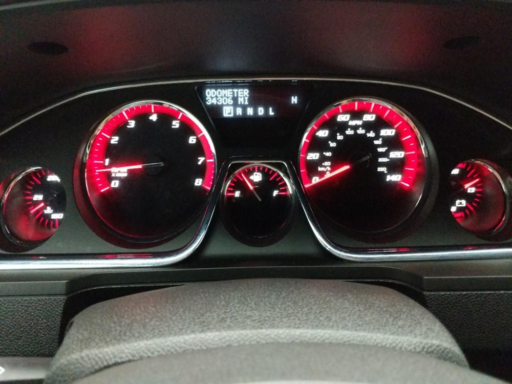 2016 GMC Acadia - Odometer Close Up