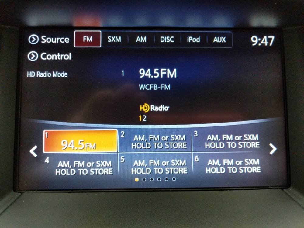 2018 Nissan Pathfinder - Stereo Package