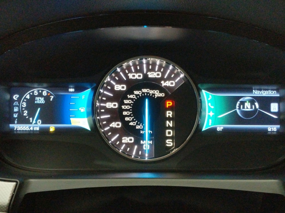 2013 Ford Edge - Odometer Close Up