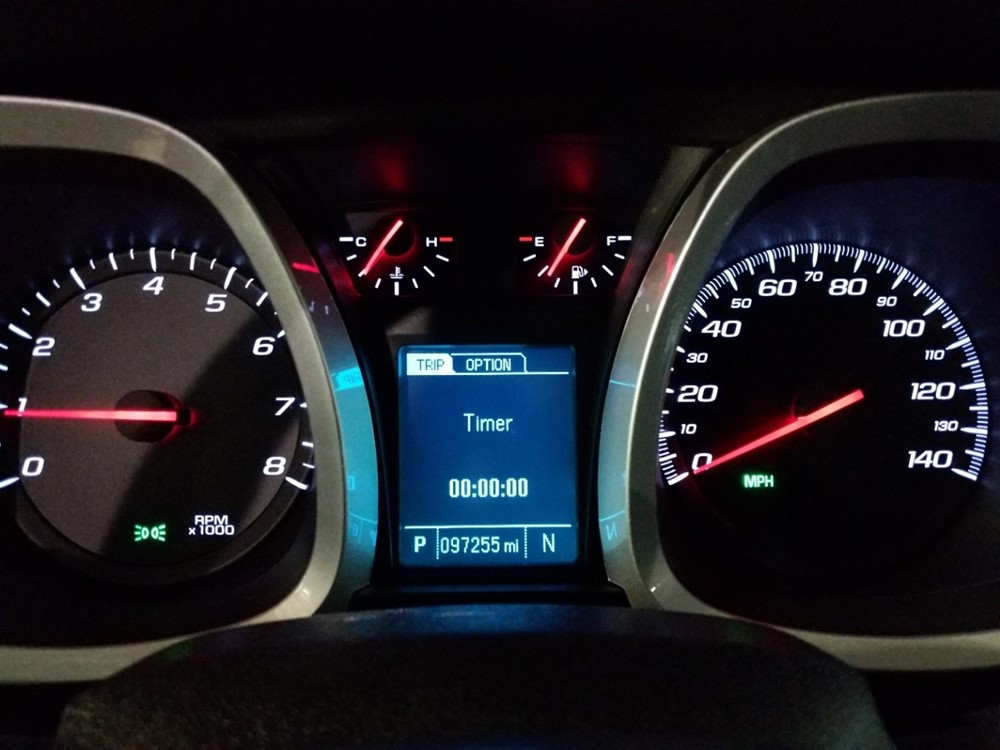 2015 Chevrolet Equinox - Odometer Close Up