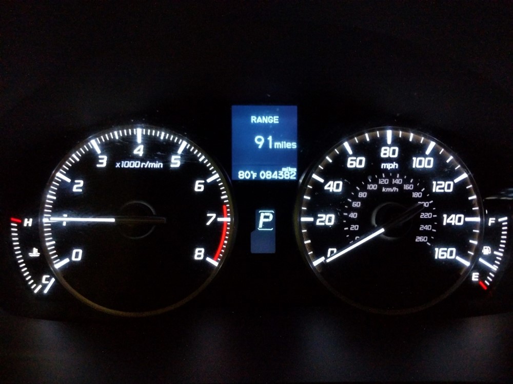 2015 Acura ILX - Odometer Close Up