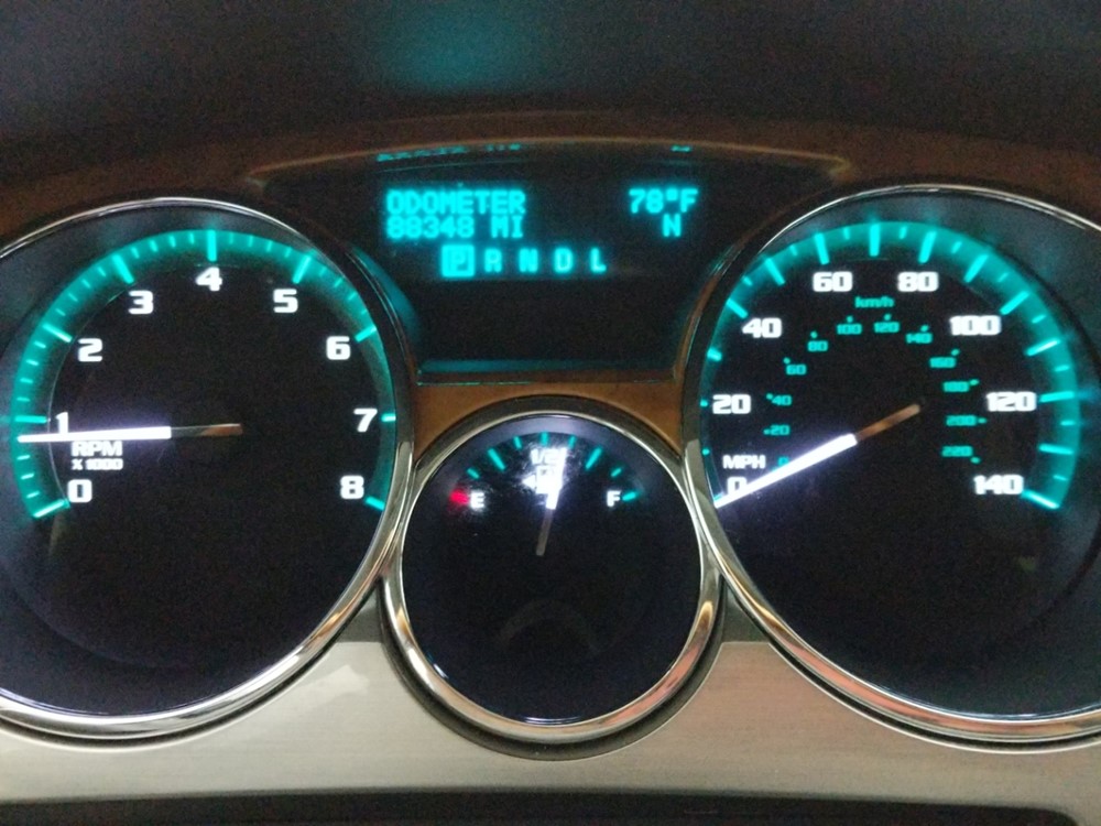 2012 Buick Enclave - Odometer Close Up