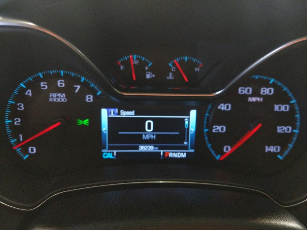 2018 Chevrolet Impala - Odometer Close Up