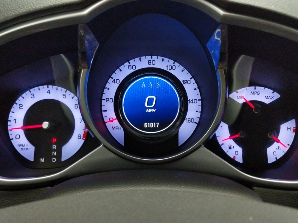 2012 Cadillac SRX - Odometer Close Up