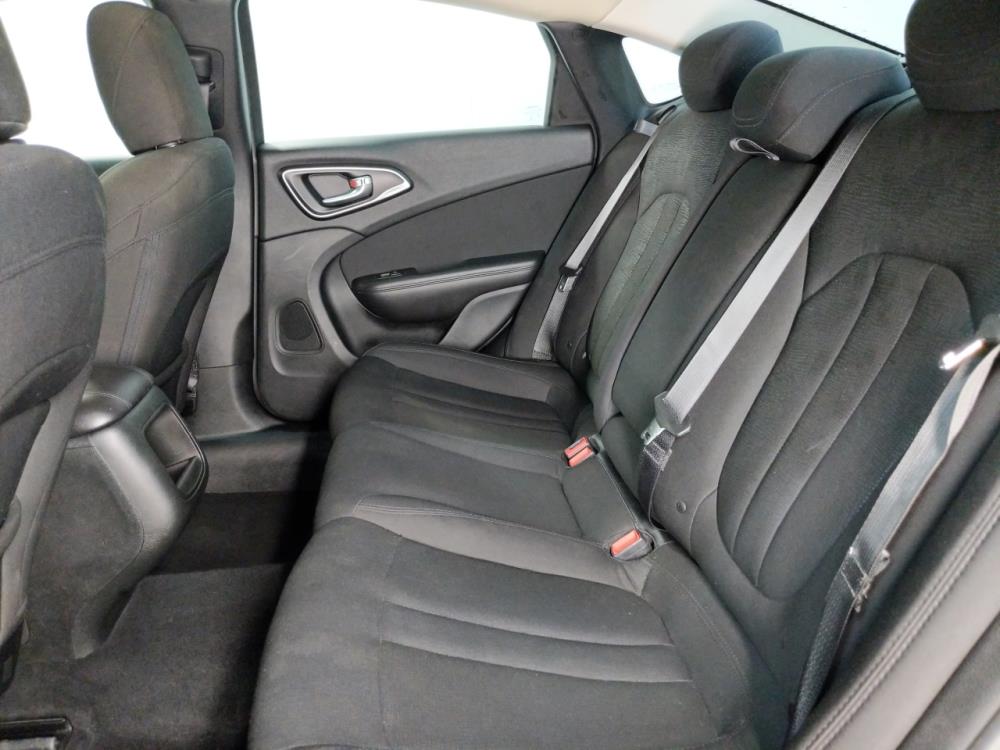 2015 Chrysler 200 - Driver Rear Seat
